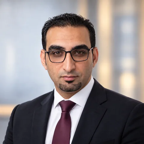 Portrait of Sami Qazzaz